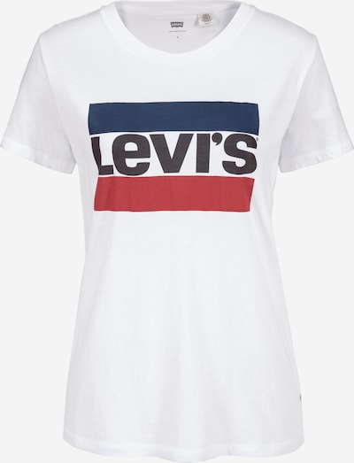 LEVI'S Camiseta en azul / rojo / negro / blanco, Vista del producto