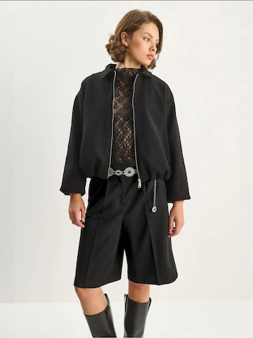 Bianco Lucci Tussenjas in Zwart