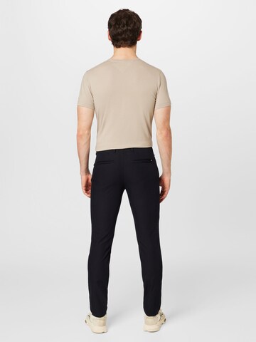 BOSS - Slimfit Pantalón chino 'Kaito' en negro