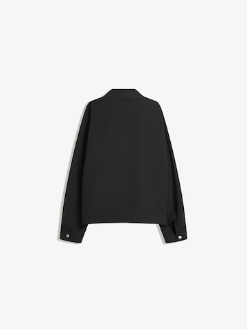 Veste mi-saison Bershka en noir