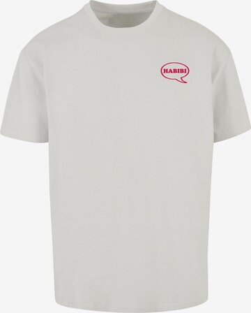 Merchcode Shirt 'Mr Kebab' in Grijs: voorkant