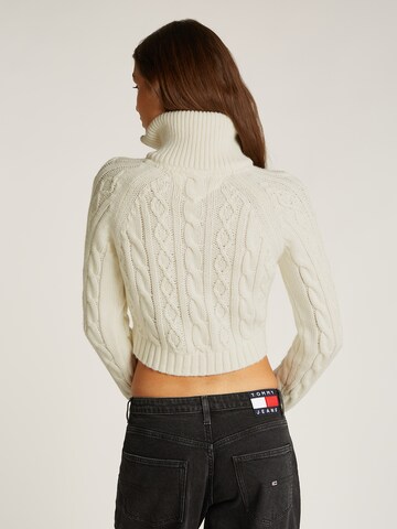 Tommy Jeans Pullover in Weiß