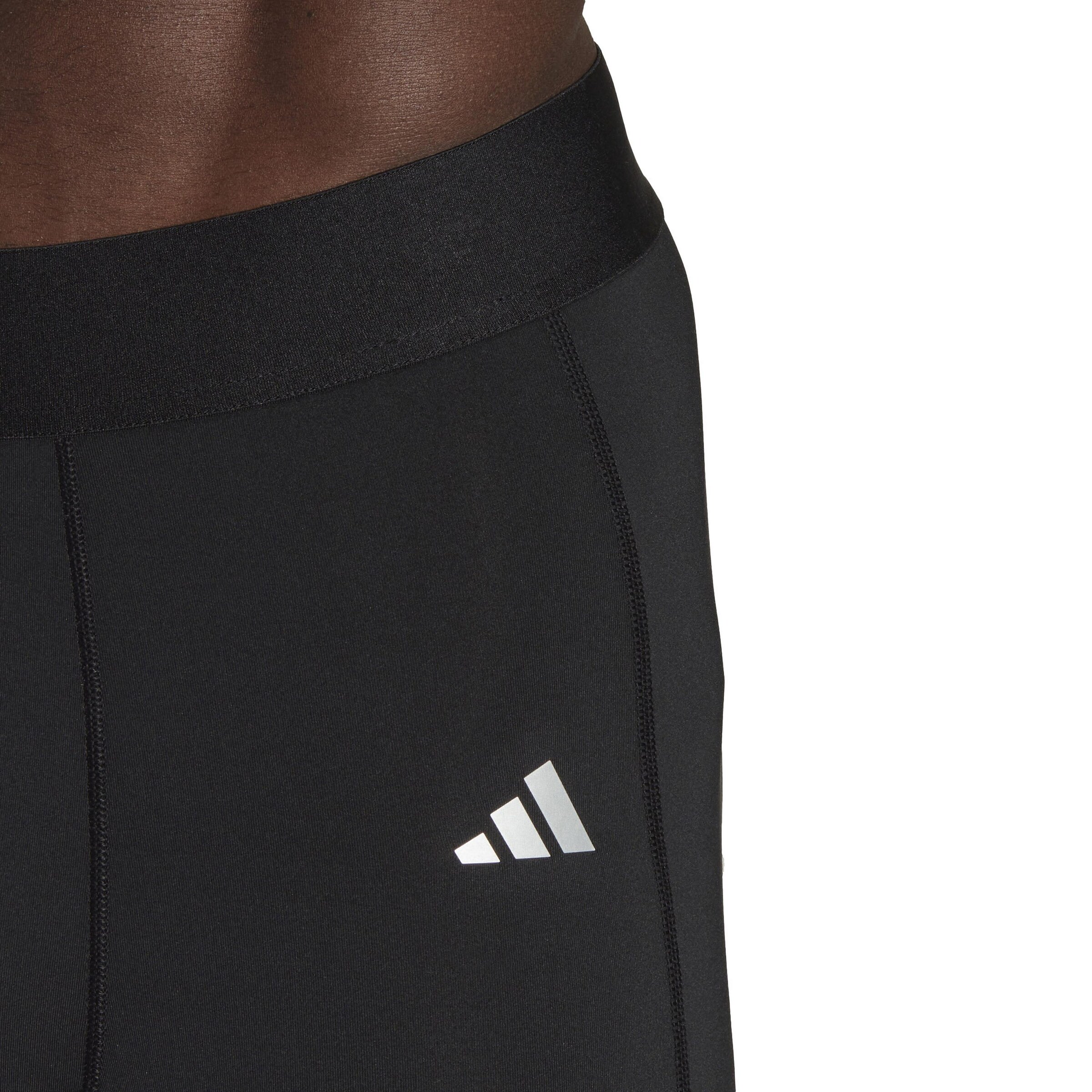 ADIDAS PERFORMANCE Skinny Sportunterhose in Schwarz