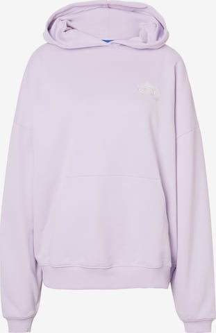Sweat-shirt 'Dollege_B' HUGO en violet : devant