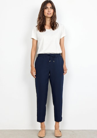 Effilé Pantalon Soyaconcept en bleu