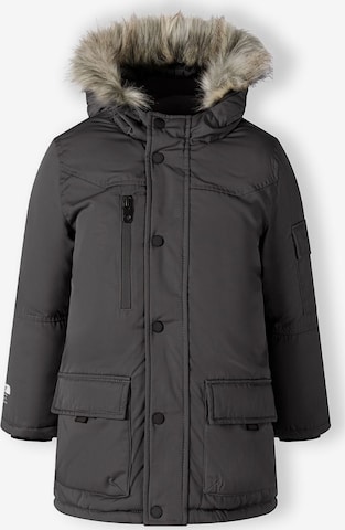 MINOTI Winterjacke in Grau: Vorderseite