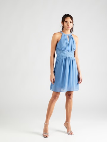 VILA Sukienka koktajlowa 'MILINA' w kolorze niebieski