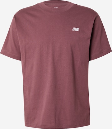 Maglietta 'Essentials' di new balance in lilla: frontale