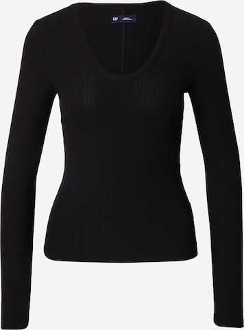 GAP Tričko 'LUXE MOD' - Čierna: predná strana