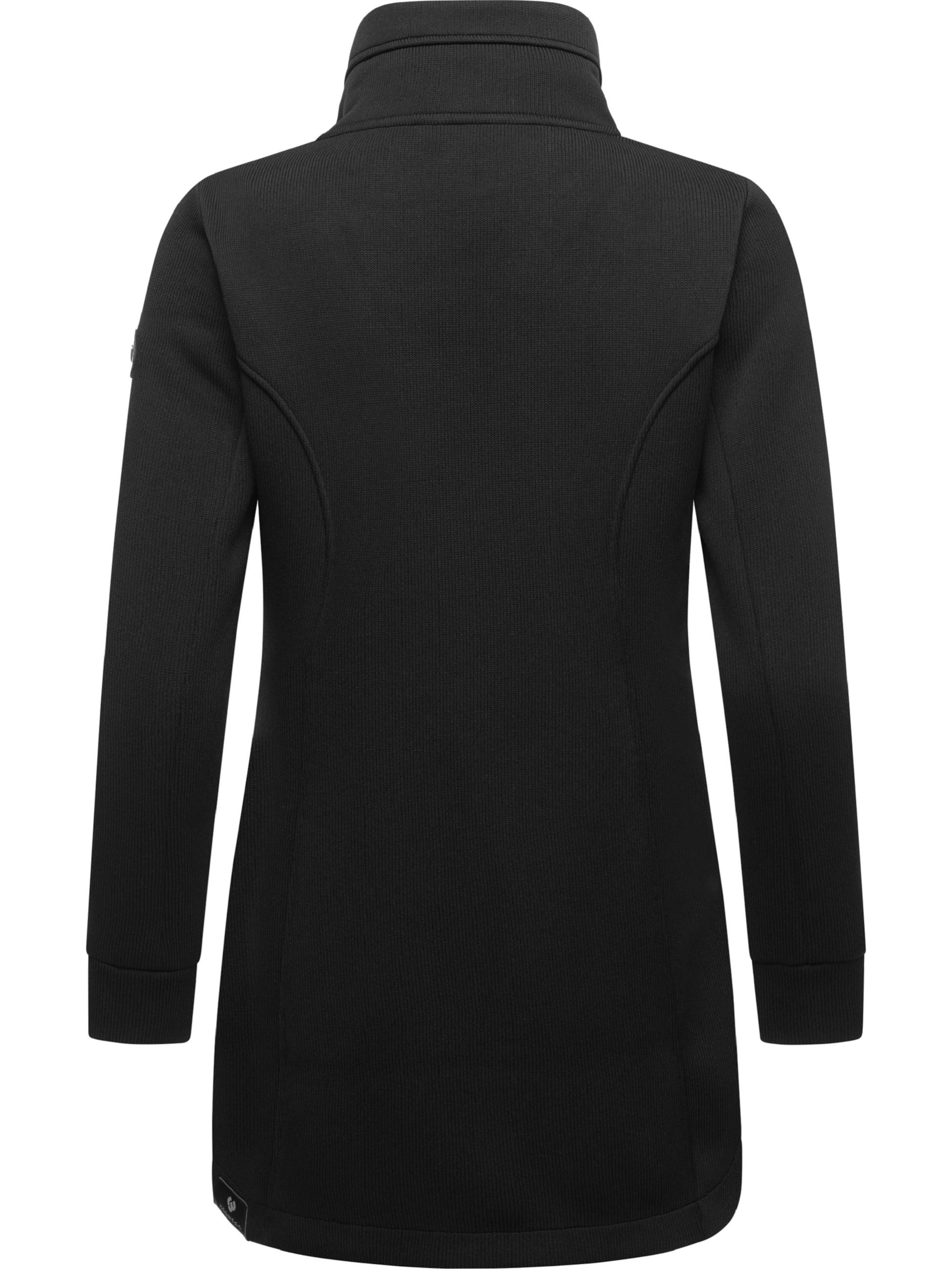 Ragwear Zip-Up Hoodie 'Letrice' in Black