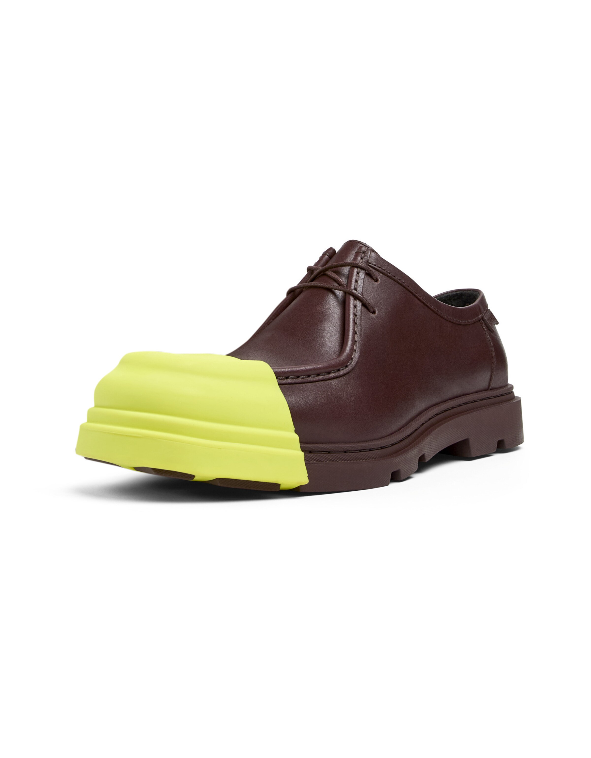 CAMPER Schnürschuh 'Junction' in Braun: Vorderseite