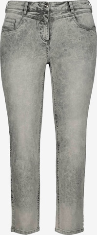 Ulla Popken Jeans in Grey: front