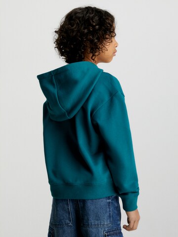 Calvin Klein Jeans Mikina – modrá