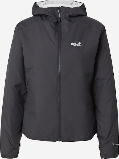 Laisvalaikio striukė 'TRAIL LIGHT' iš JACK WOLFSKIN, spalva – šviesiai pilka / juoda, Prekių apžvalga