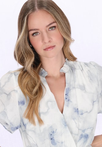 DreiMaster Vintage Summer dress in Blue