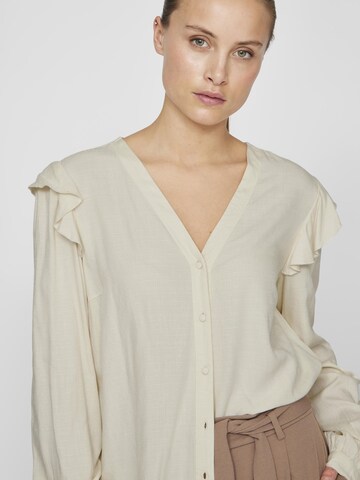 VILA Blouse in Beige