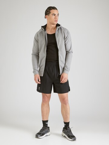 Hummel Sportsweatjacke 'Mt Interval' in Grau