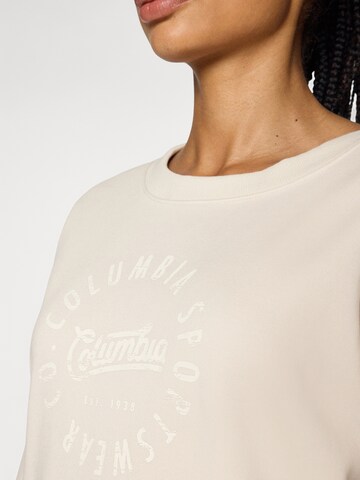 COLUMBIA Bluzka sportowa 'Meridian Creek' w kolorze beżowy