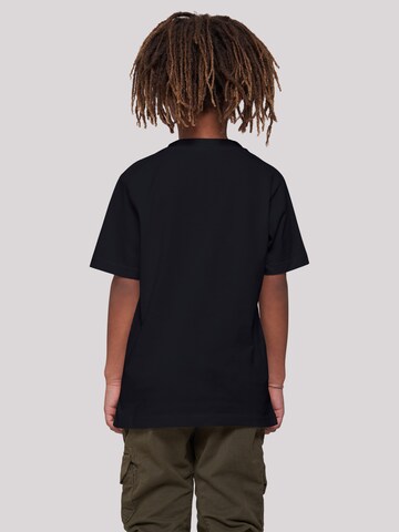 T-Shirt 'Schmetterling Tail' F4NT4STIC en noir