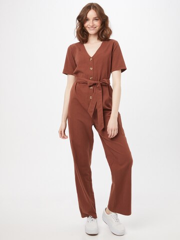 ABOUT YOU Limited Jumpsuit 'Yvonne' in Bruin: voorkant