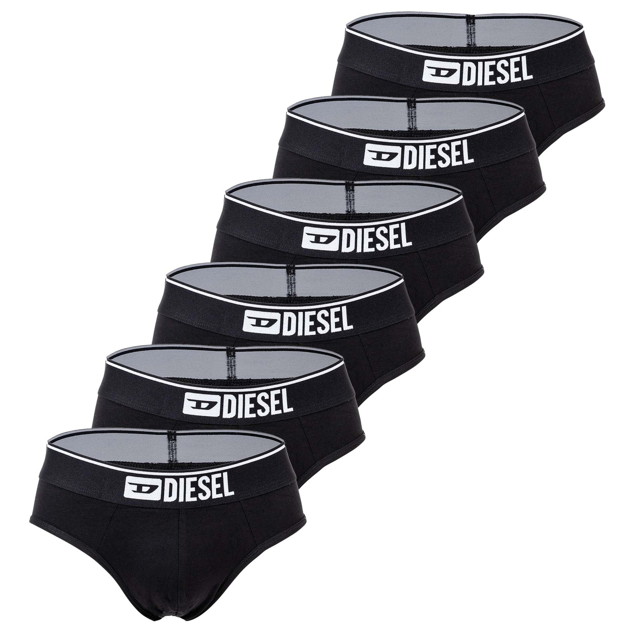 DIESEL Slipy w kolorze czarny: przód