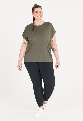 Q by Endurance Performance shirt 'Jenirei' in Brown