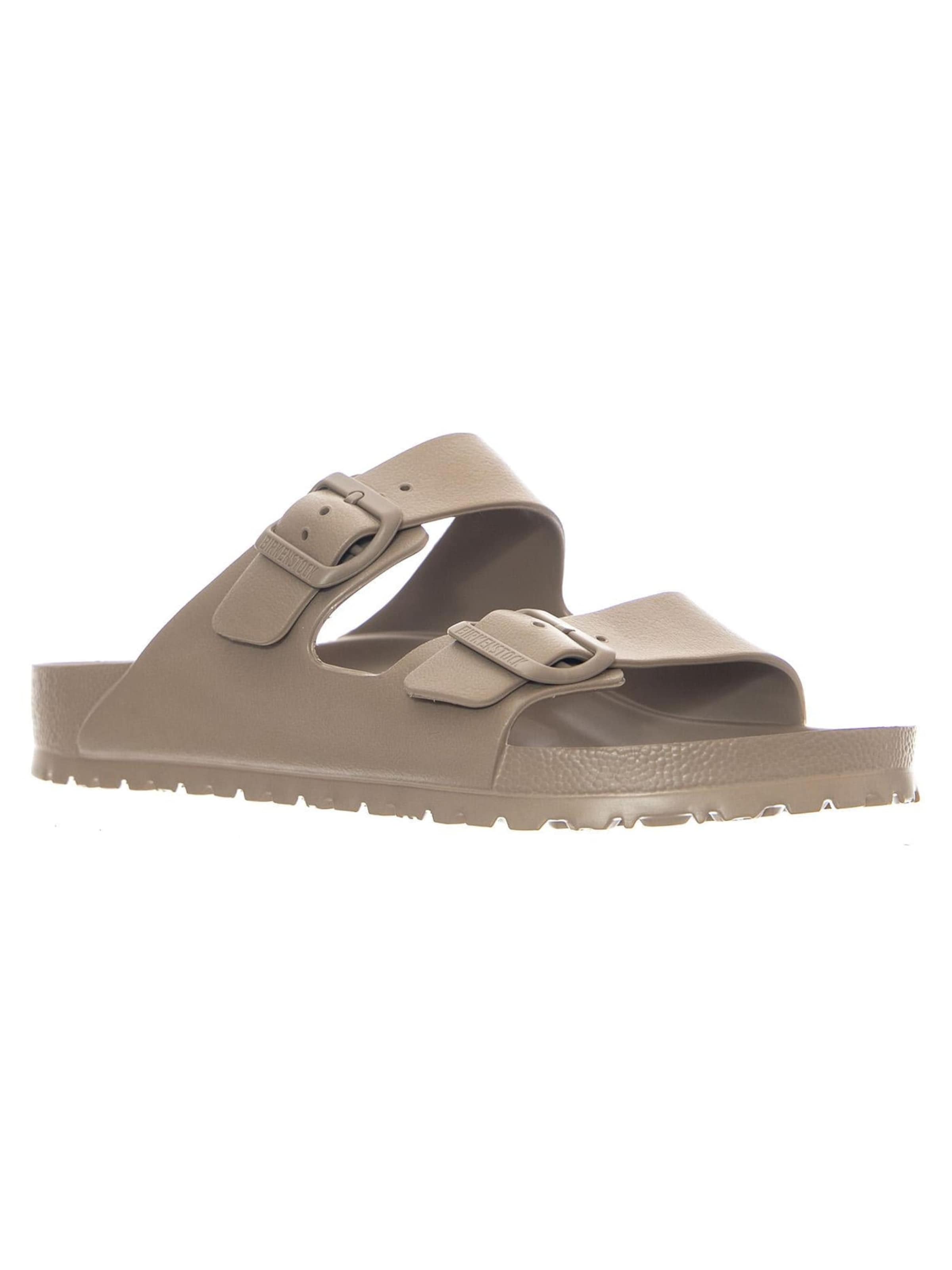BIRKENSTOCK Klapki 'Arizona EVA Regular Fit Grey Taupe' w kolorze brązowy: przód