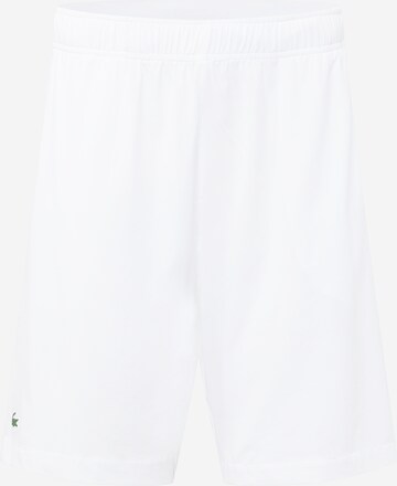 Lacoste Sport Sportovní kalhoty – bílá: přední strana