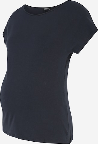 Attesa Shirt in Blauw: voorkant