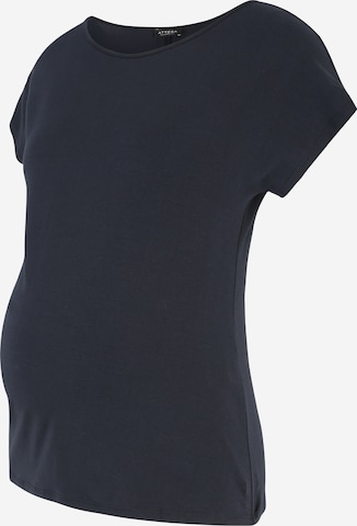 Attesa - Camiseta en azul: frente