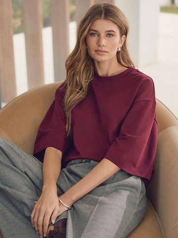 Next - Camiseta 'N. Premium' en rojo: frente