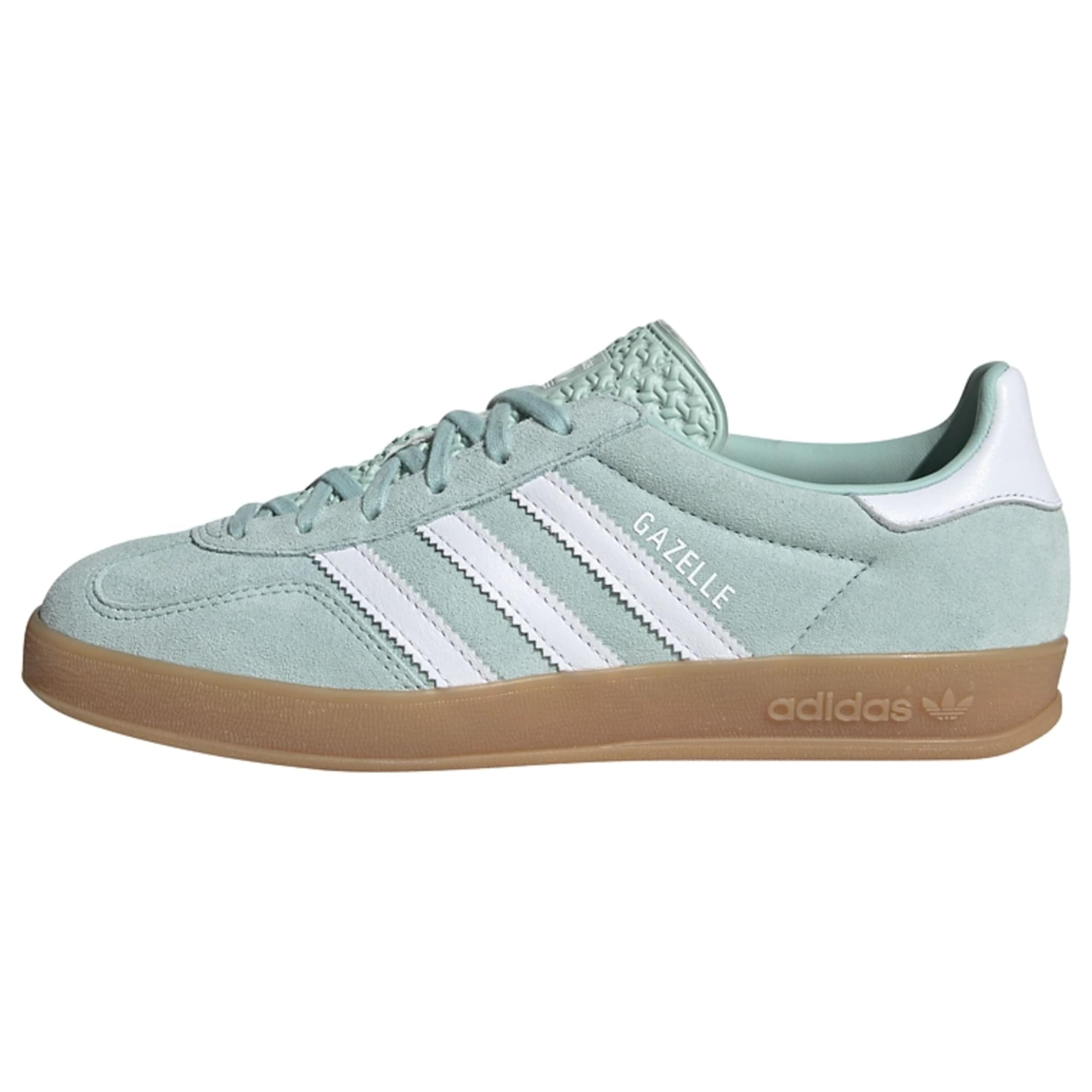 ADIDAS ORIGINALS - Sapatilhas baixas 'Gazelle' em verde: frente