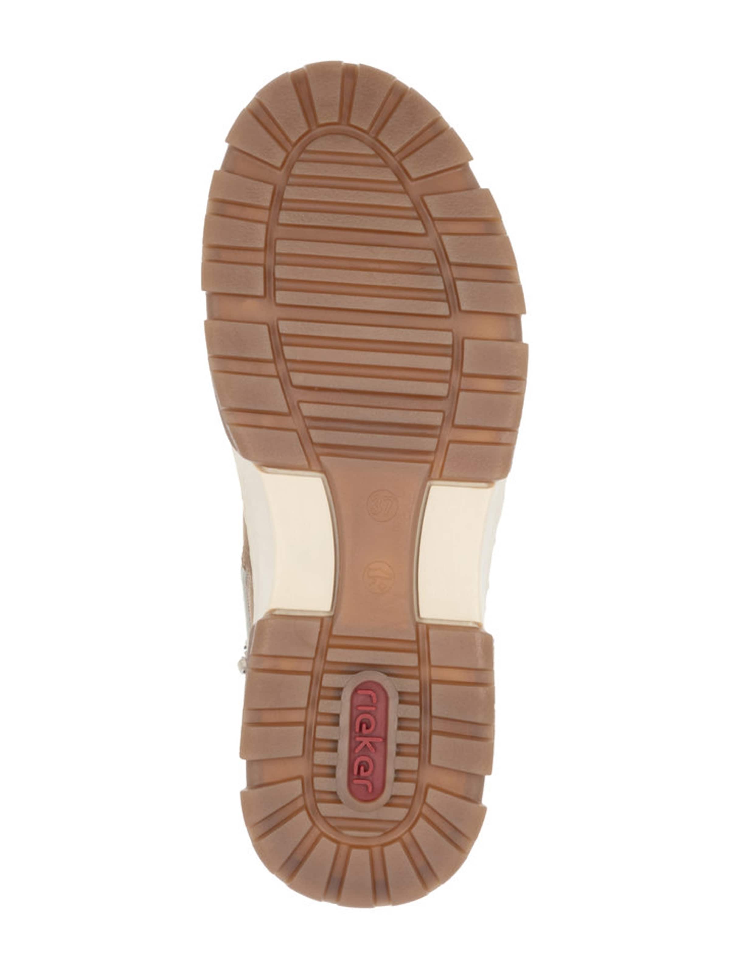 Rieker Ботинки на шнуровке в Бежевый