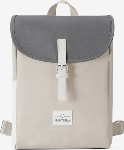 Johnny Urban Mochila 'Romy' en gris claro / gris oscuro / blanco, Vista del producto