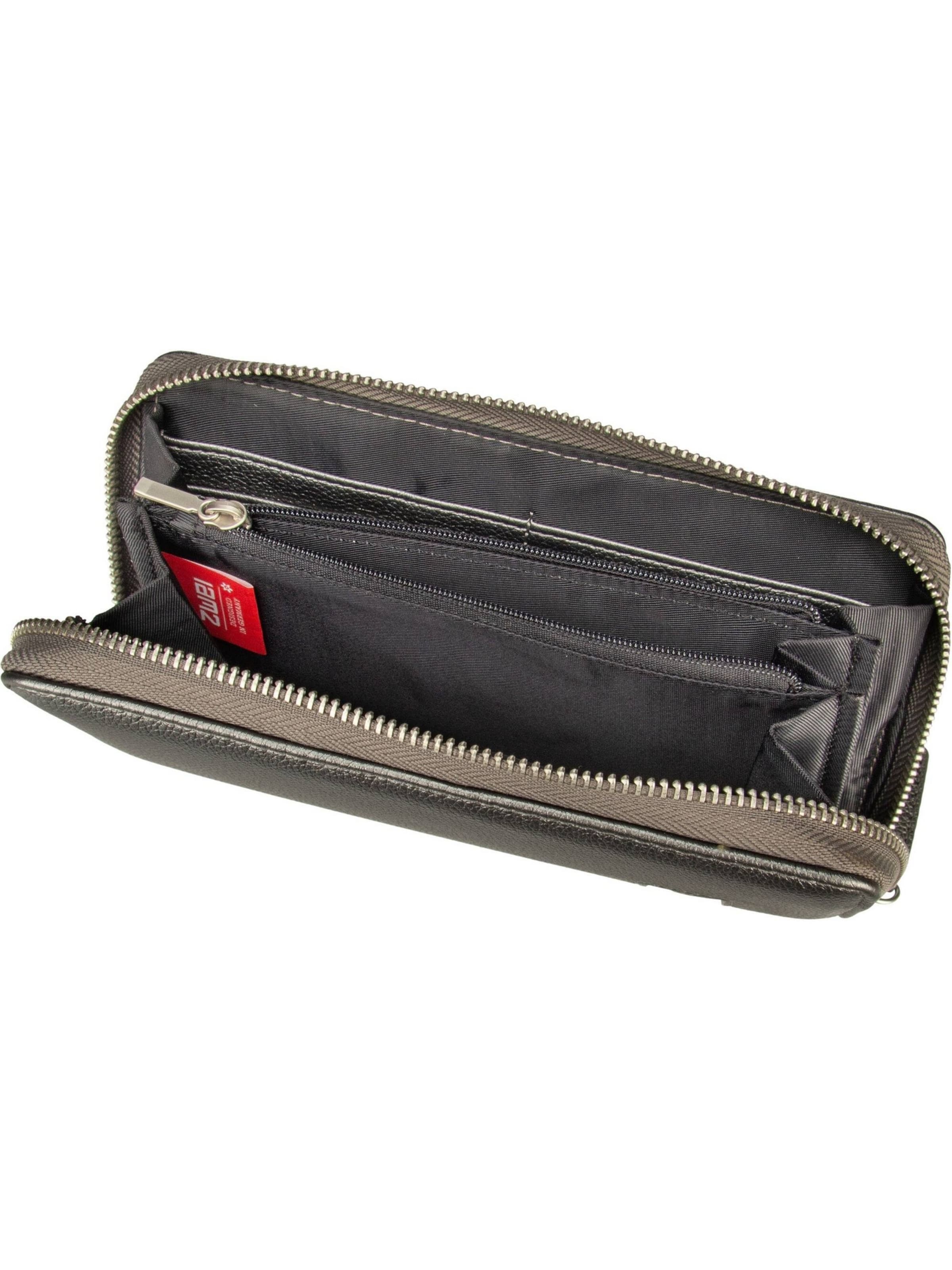 Porte-monnaies 'Mademoiselle' ZWEI en gris