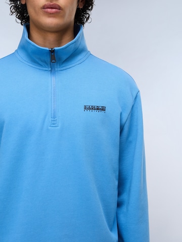 NAPAPIJRI Sweatshirt in Blau