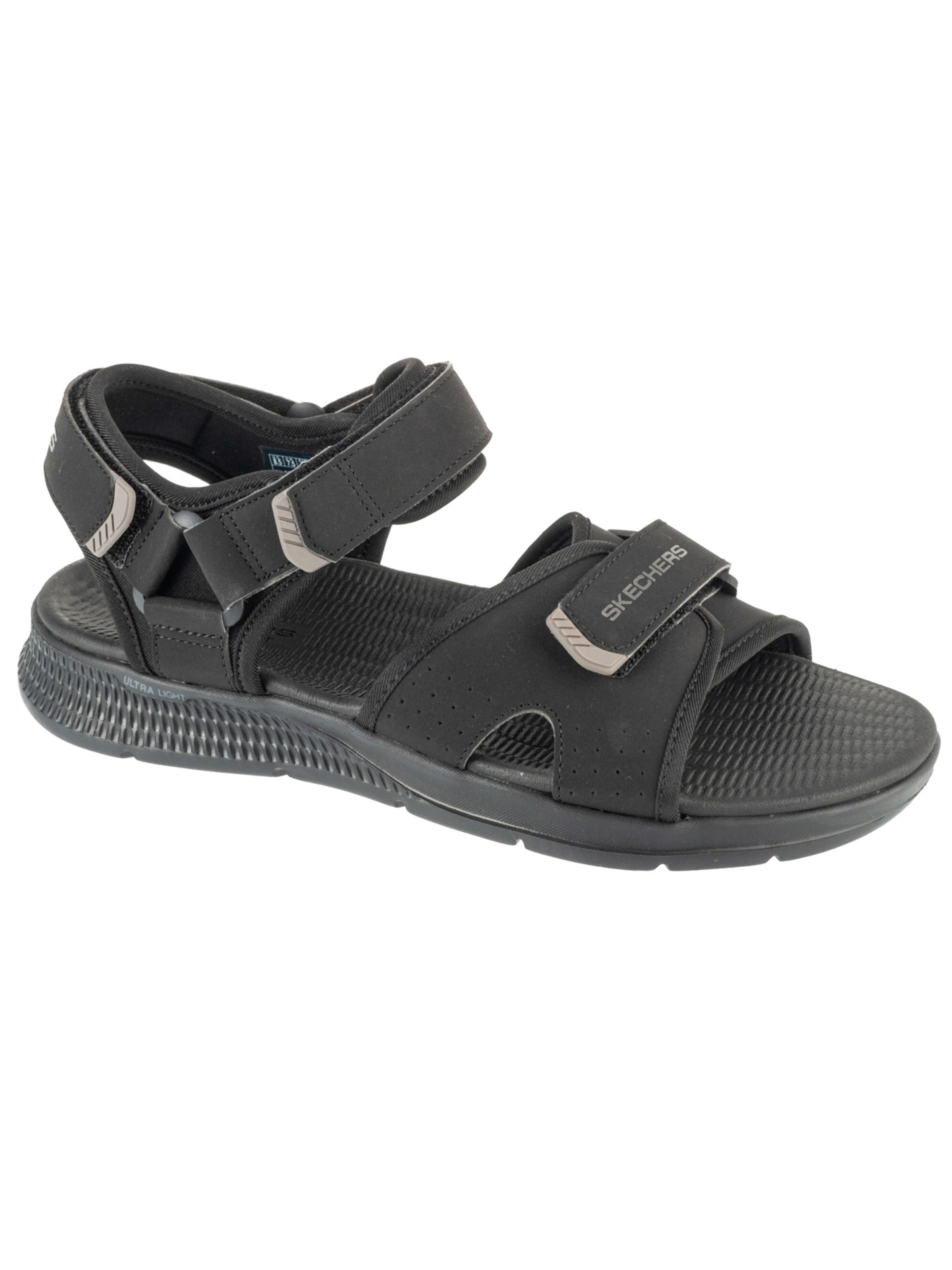 SKECHERS Sandale 'Go Consistent Sandal - Tributary'‌‌‌‌‌‌‌‌‌‌ in Schwarz: Vorderseite