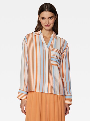 Mavi Blouse in Orange: front