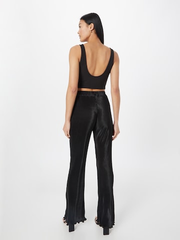 évasé Pantalon 'Pleata' BZR en noir