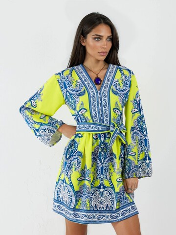 Robe MSN Collection en jaune : devant