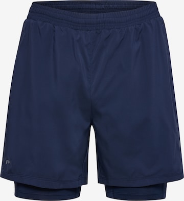 Newline Sports trousers in Blue: front