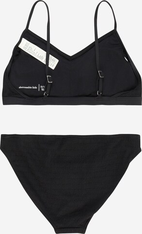 Abercrombie & Fitch Bygelfri Underkläderset 'JAN' i svart