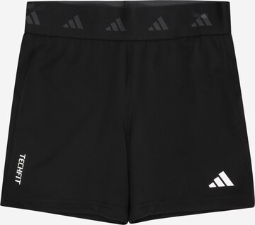 ADIDAS SPORTSWEAR Slimfit Sportovní kalhoty – černá: přední strana