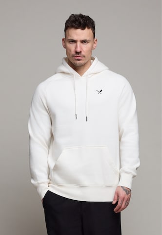 Felpa 'Chalk' di Distorted People in bianco: frontale