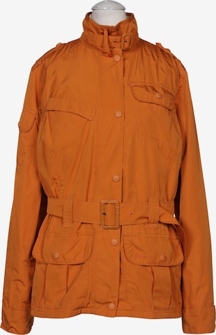 Barbour Jacke M in Orange: Vorderseite