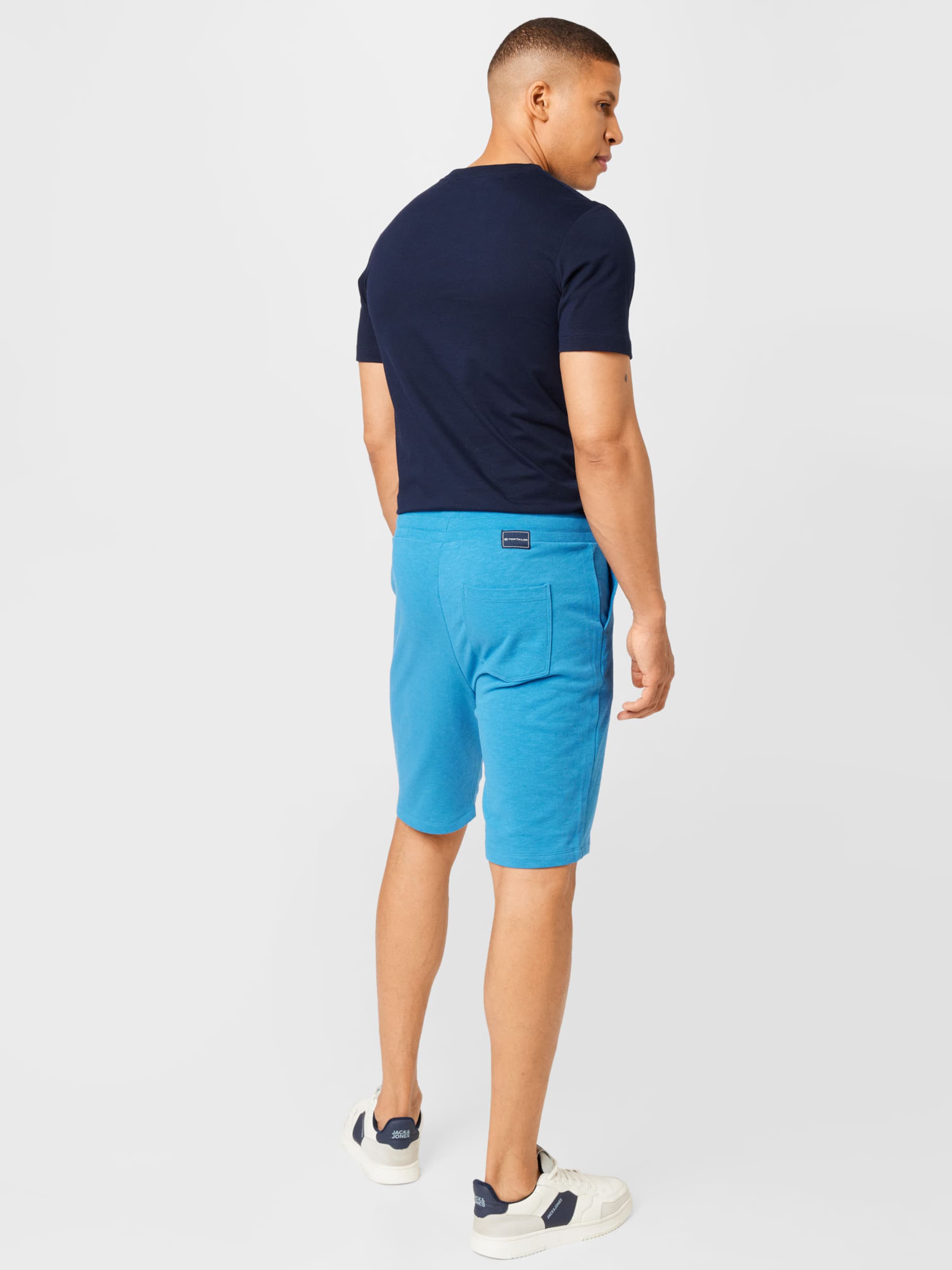 Männer Hosen TOM TAILOR Shorts in Neonblau - YC48577