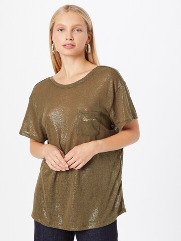 River Island Shirt in Groen: voorkant