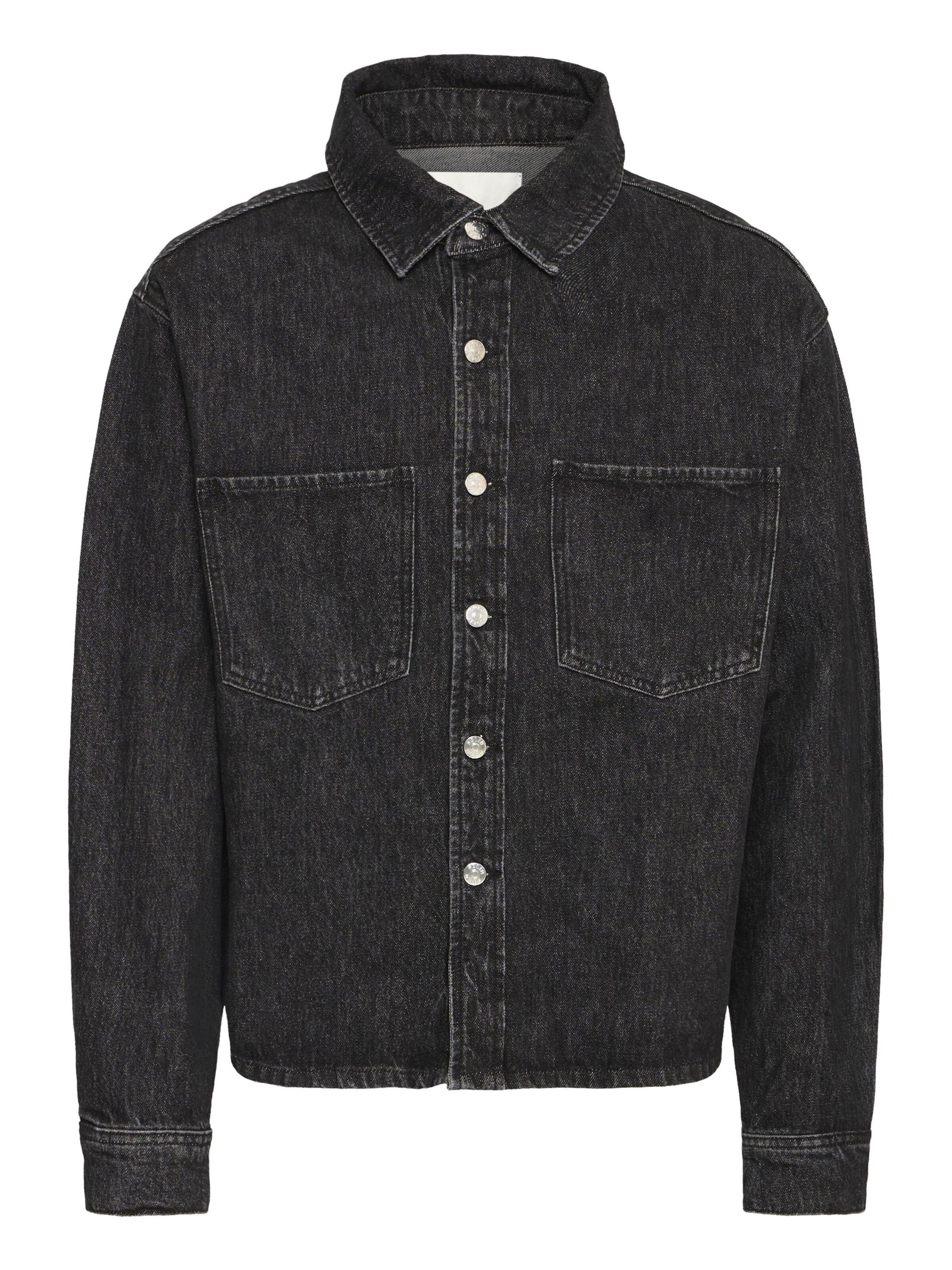 !Solid Tussenjas 'DRIP' in Zwart: voorkant