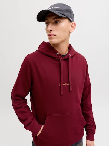 JACK & JONES - Sudadera 'JORNorrebro' en rojo