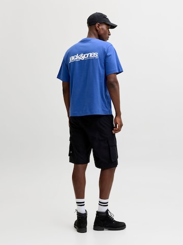T-Shirt 'JWHunion' JACK & JONES en bleu : devant